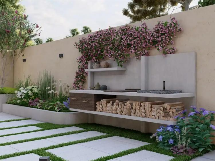 个人别墅花园绿化设计施工